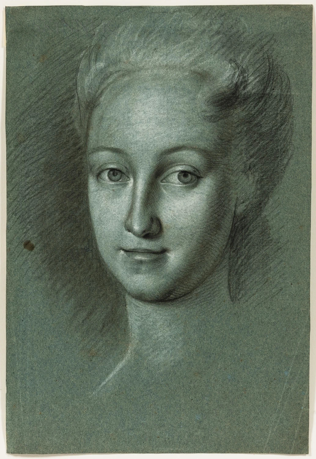 Testa di giovane nobildonna - attribuito